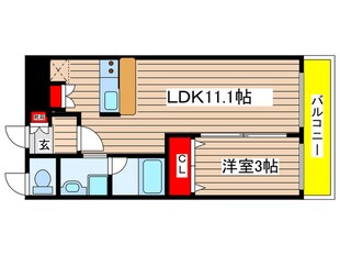 アルファパル大喜新町の物件間取画像